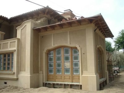 Cast Stone door trim