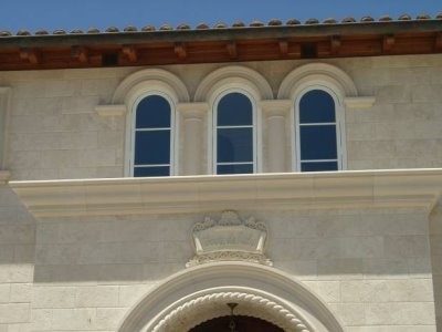 Cast Stone entry